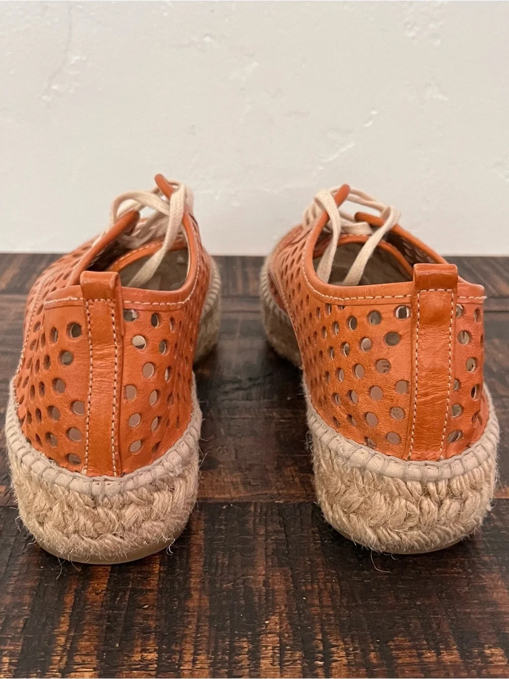 Loeffler Randall perforated leather